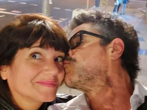 Griselda Siciliani y Luciano Castro. 