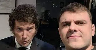 Javier Gerardo Milei y Daniel Parisini (Gordo Dan).