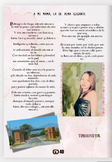 Poema de Daiara Josefina Bayón.