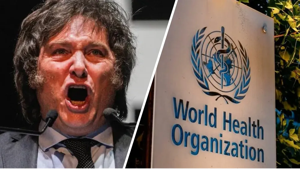 Javier Gerardo Milei / Organización Mundial de la Salud (OMS).