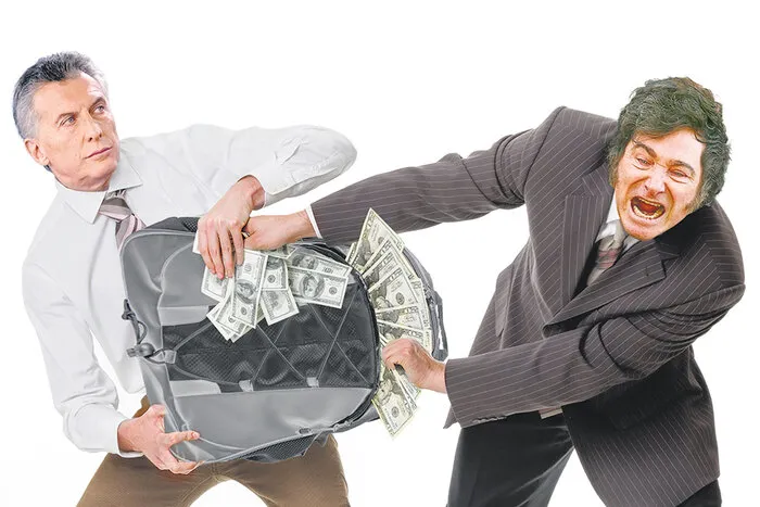 Mauricio Macri / Javier Gerardo Milei.