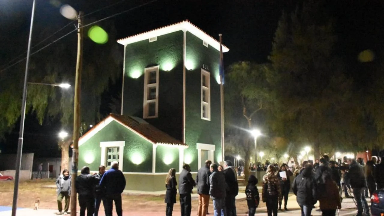 Plaza Principal "Oscar Enrique Ríos" de El Salado.