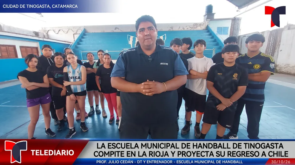 Julio Cedán en TELEDIARIO Argentina.