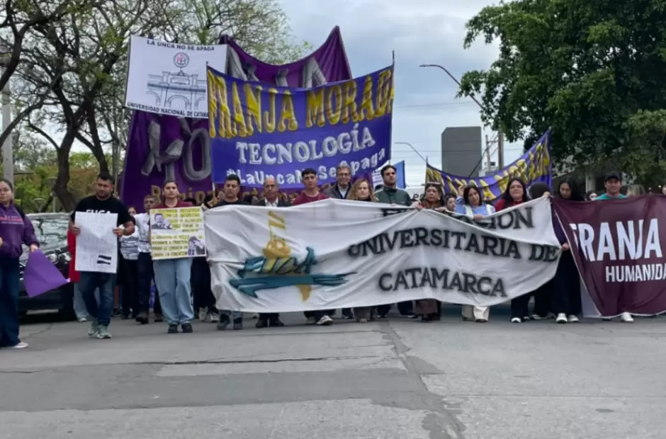 Marcha Federal Universitaria Catamarca.