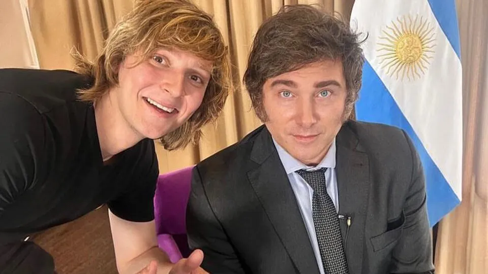 Iñaki Gutiérrez y Javier Gerardo Milei.