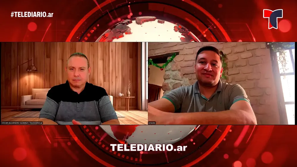 Ernesto Adolfo Andrada en TELEDIARIO.