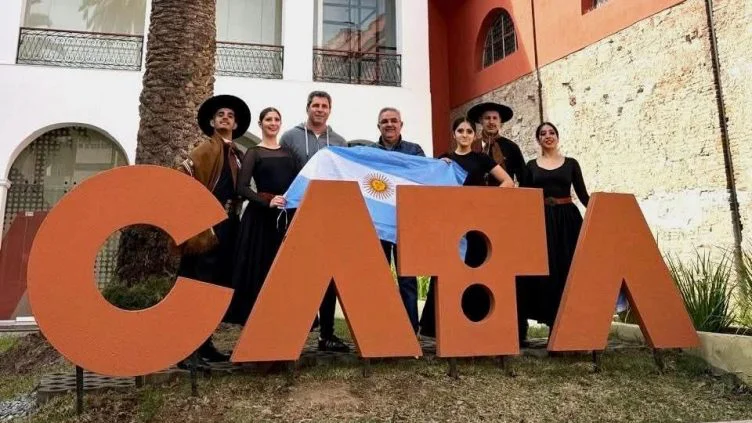 Sergio Mauricio Uñac visitó Catamarca.