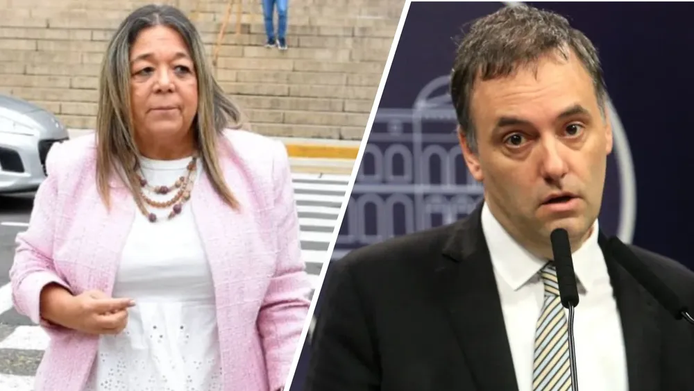 Adriana Nechevenko / Manuel Adorni.