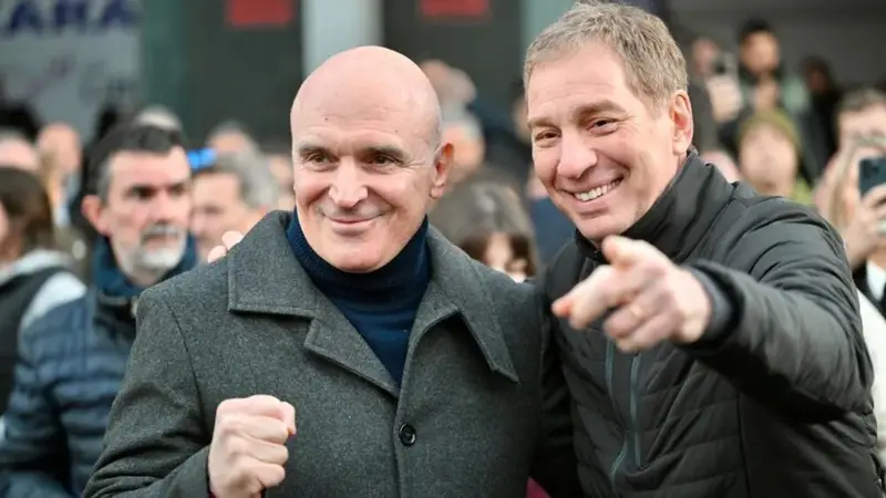José Luis Espert y Diego César Santilli.