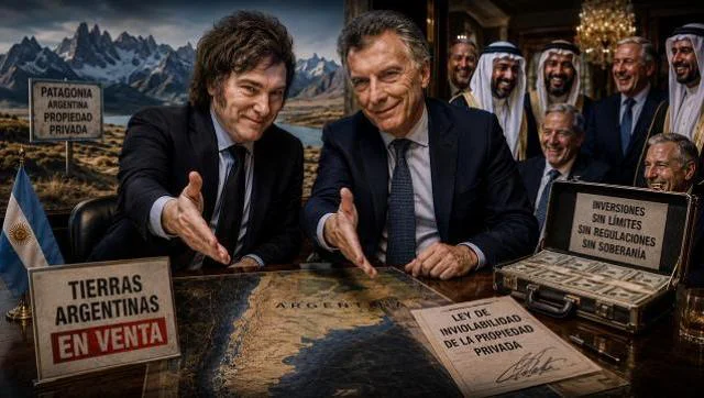 Javier Gerardo Milei y Mauricio Macri.