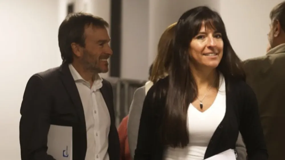 Lisandro Neri y Pamela Verasay.