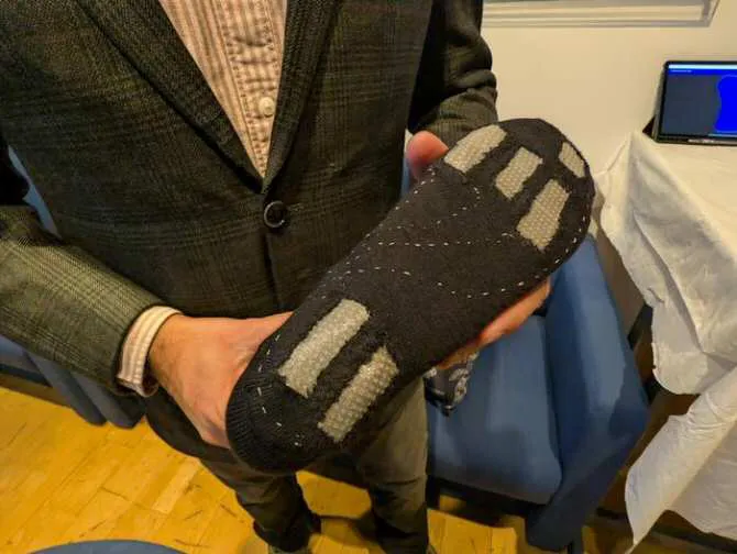 Nanosensores de salud vestibles.