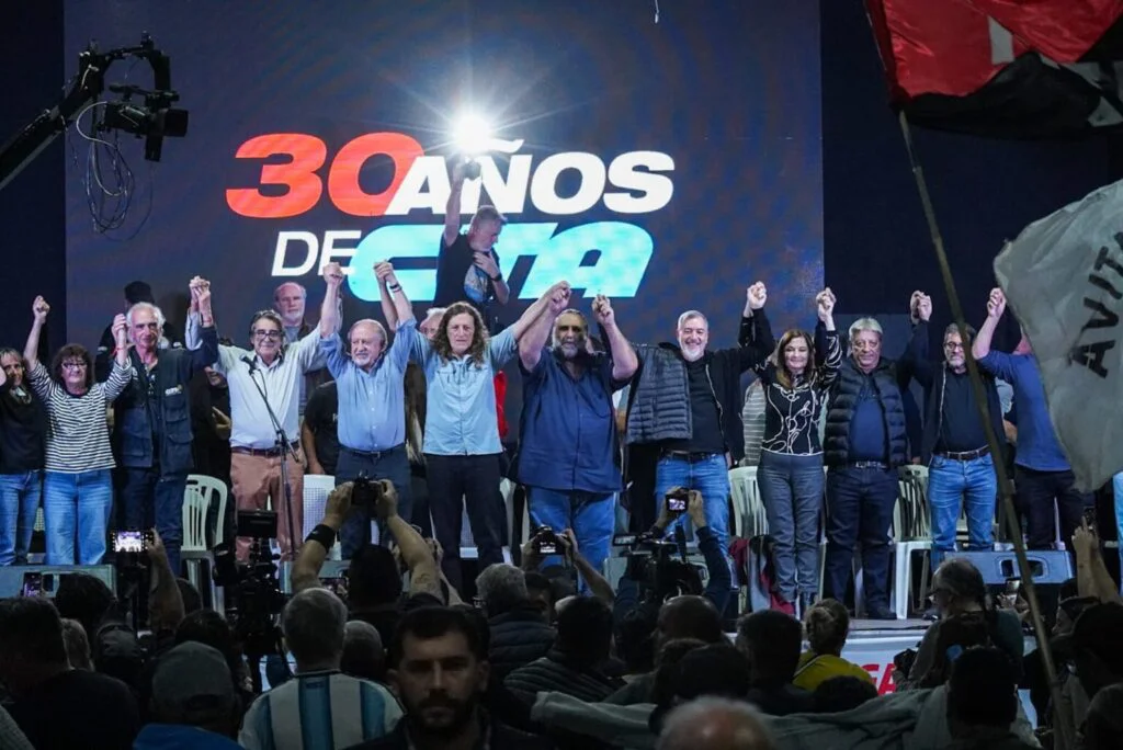 CTA Autónoma y CTA de los Trabajadores.