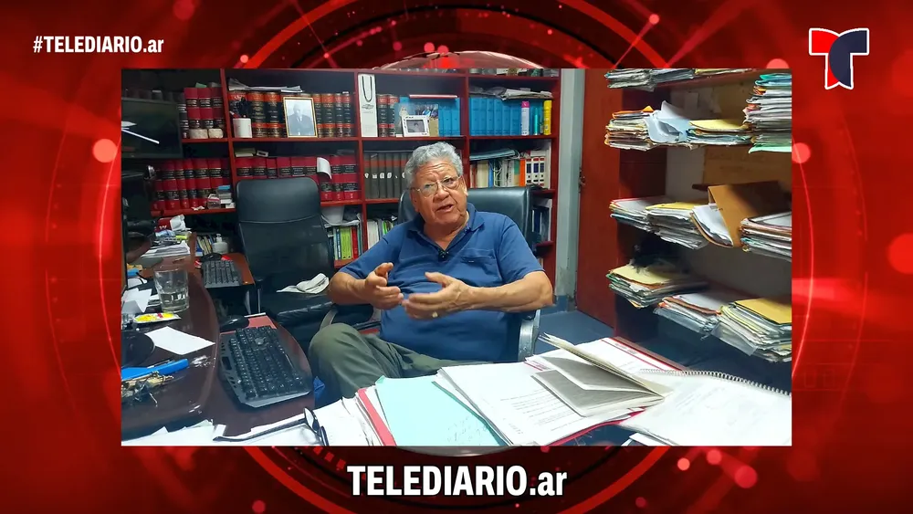 Julián Nando Quintar en TELEDIARIO.