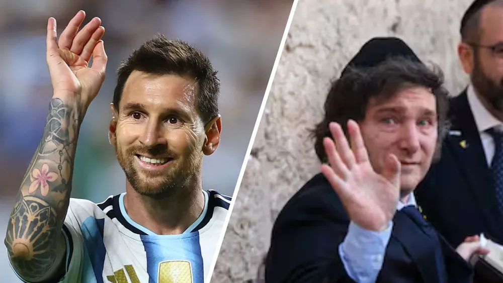 Lionel Andrés Messi Cuccittini / Javier Gerardo Milei.