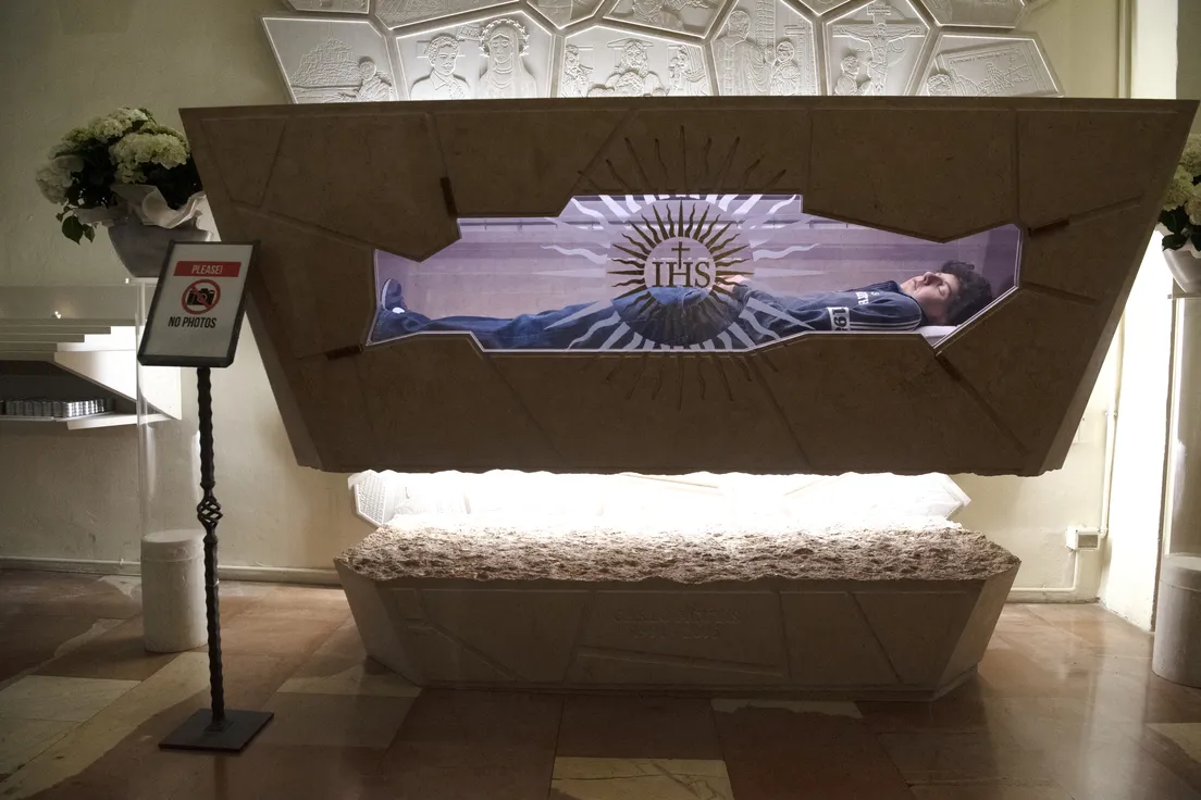 San Carlo Acutis, el primer 'santo milenial' de la Iglesia católica.