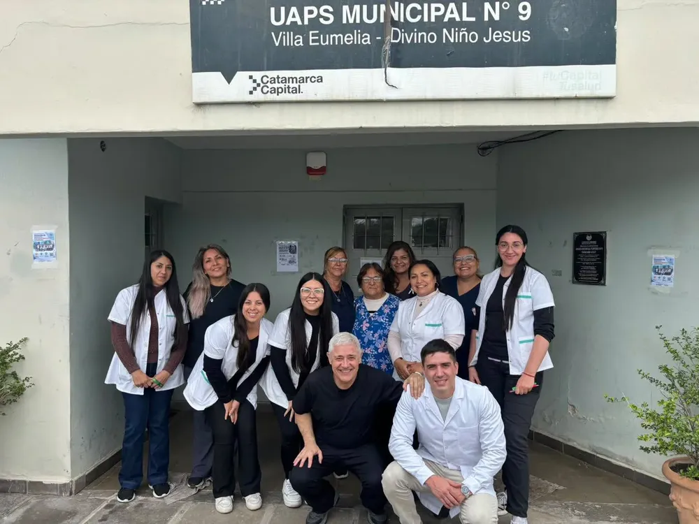 Unidad de Atención Primaria de la Salud (UAPS) N° 9 «Divino Niño Jesús» de B° Villa Eumelia.