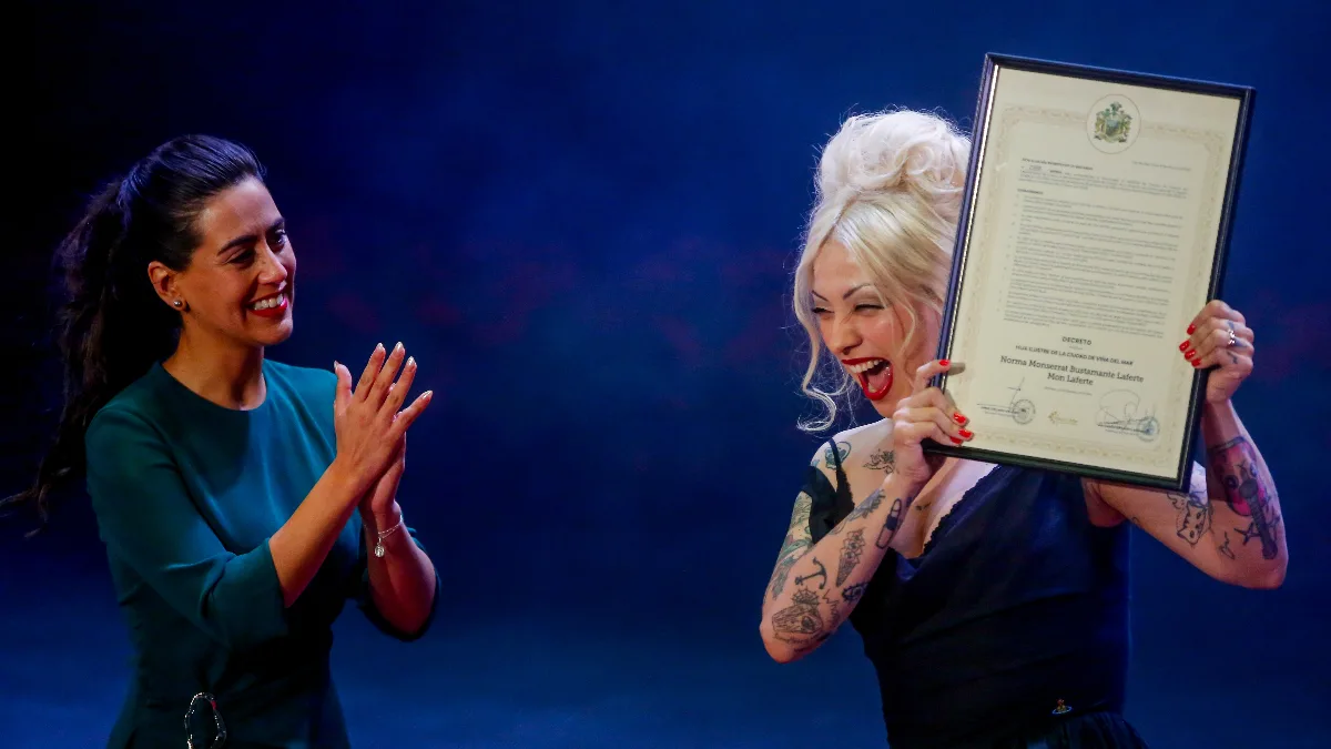 Mon Laferte, Hija Ilustre de Viña del Mar.