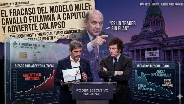 Fracaso total de la economía del régimen libertario de ultraderecha de Mili. 