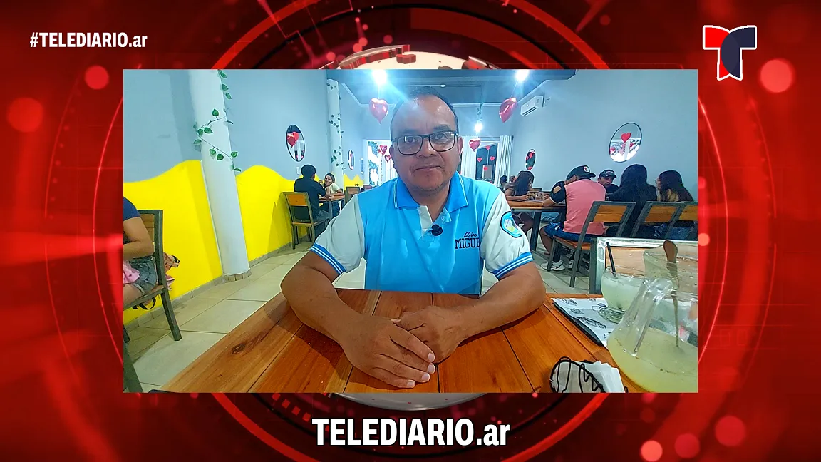 Miguel Ángel Trejo en TELEDIARIO. 