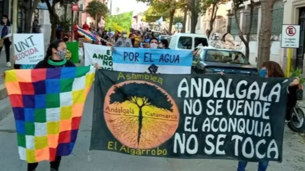 Andalgalá lucha por su agua. 