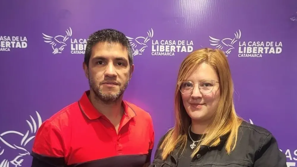 Diego Figueroa y Eleonora Sopaga.