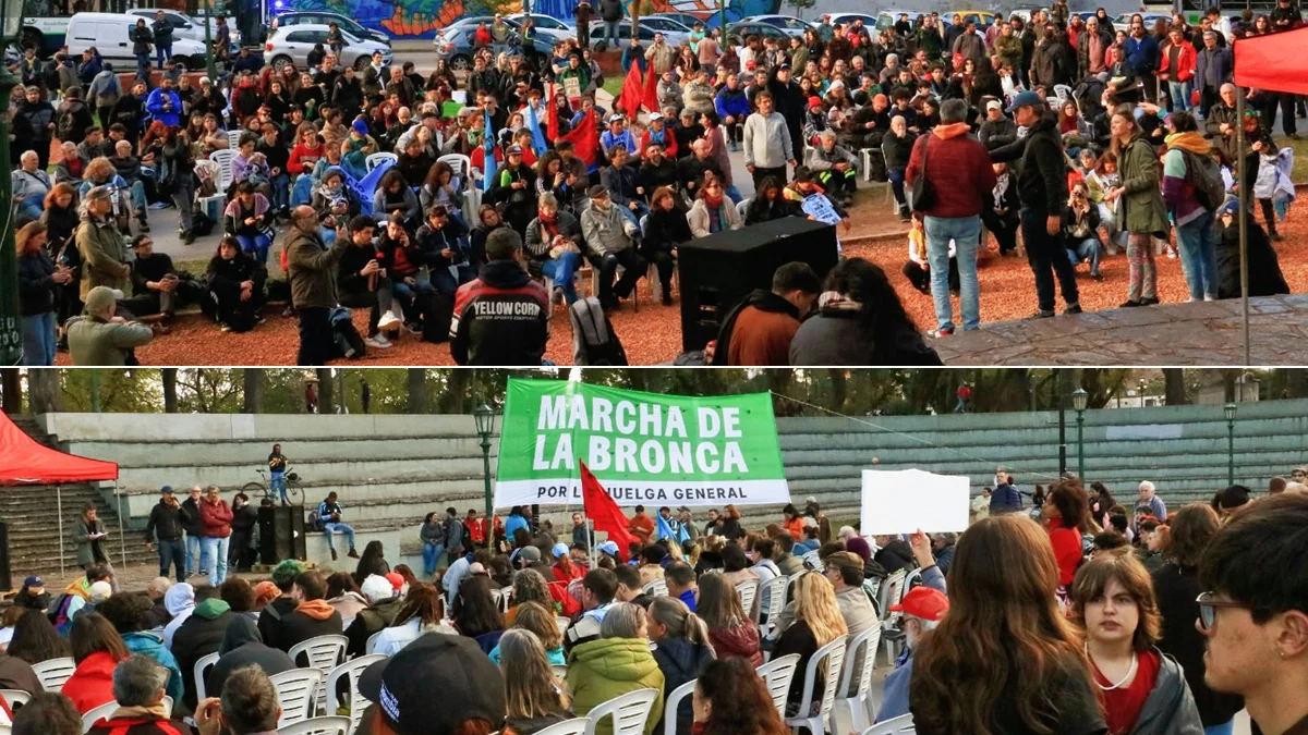 Movilizaciones y marchas contra el régimen libertario de Milei.