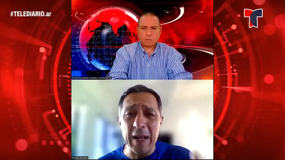 Rodrigo Morabito en TELEDIARIO. 