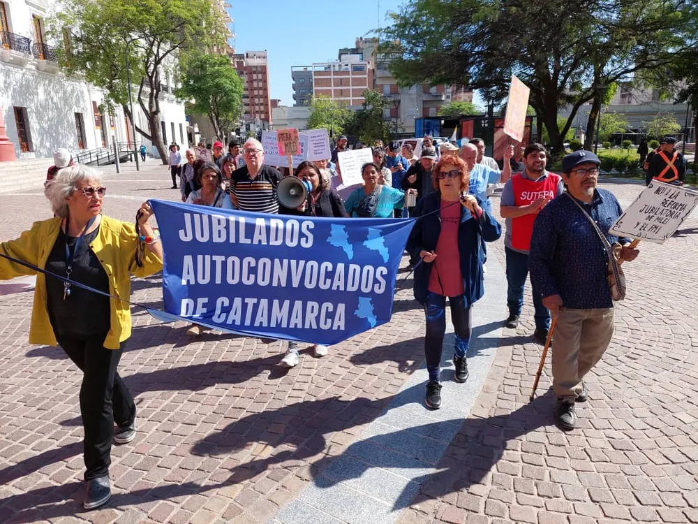 Jubilados y jubiladas de Catamarca.