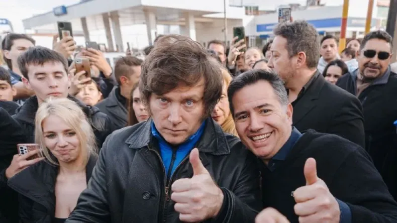 Javier Gerardo Milei  y Gabriel Marcos Bornoroni.