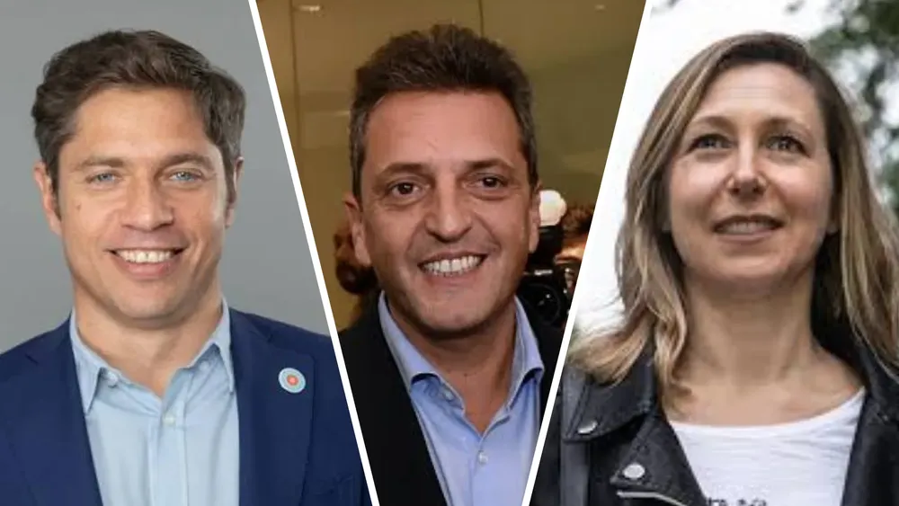 Axel Kicillof / Sergio Tomás Massa / Myriam Teresa Bregman.