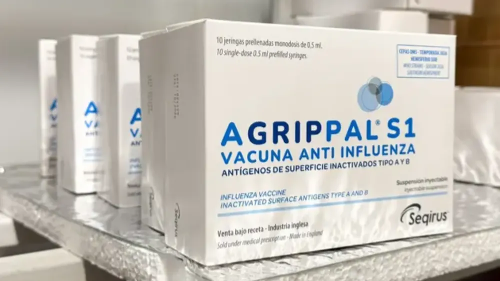 Vacuna antigripal trivalente.