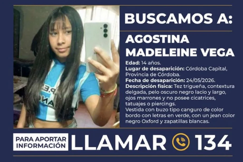 Agostina Madeleine Vega.