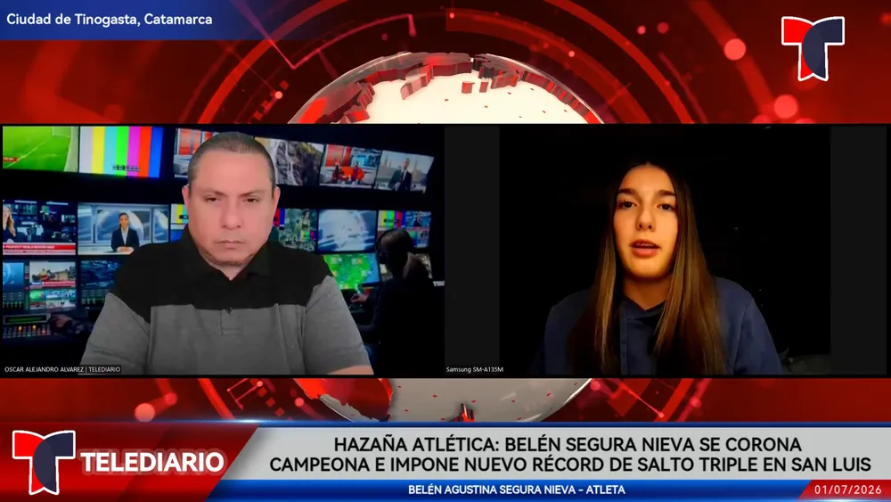 Belén Agustina Segura Nieva en TELEDIARIO Argentina.