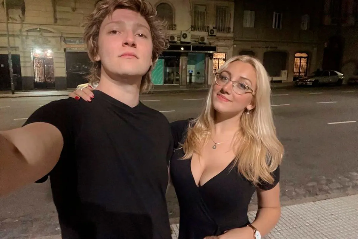 Inaki Gutierrez y Eugenia Rolón.