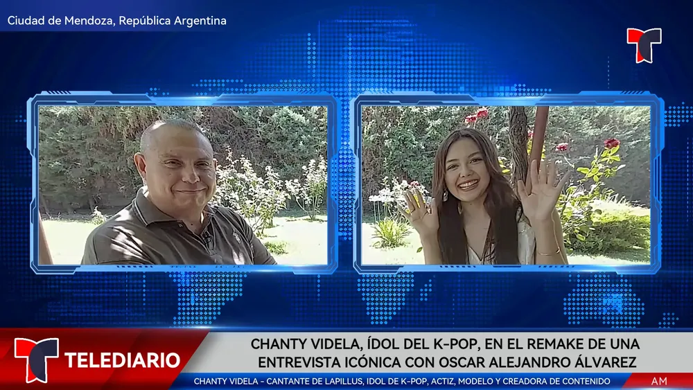 Chanty Videla y Oscar Alvarez en TELEDIARIO.ar