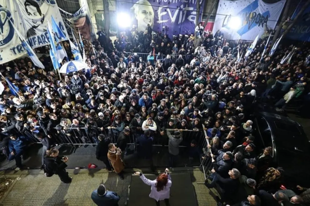 Apoyo a Cristina Elisabet Fernández de Kirchner.