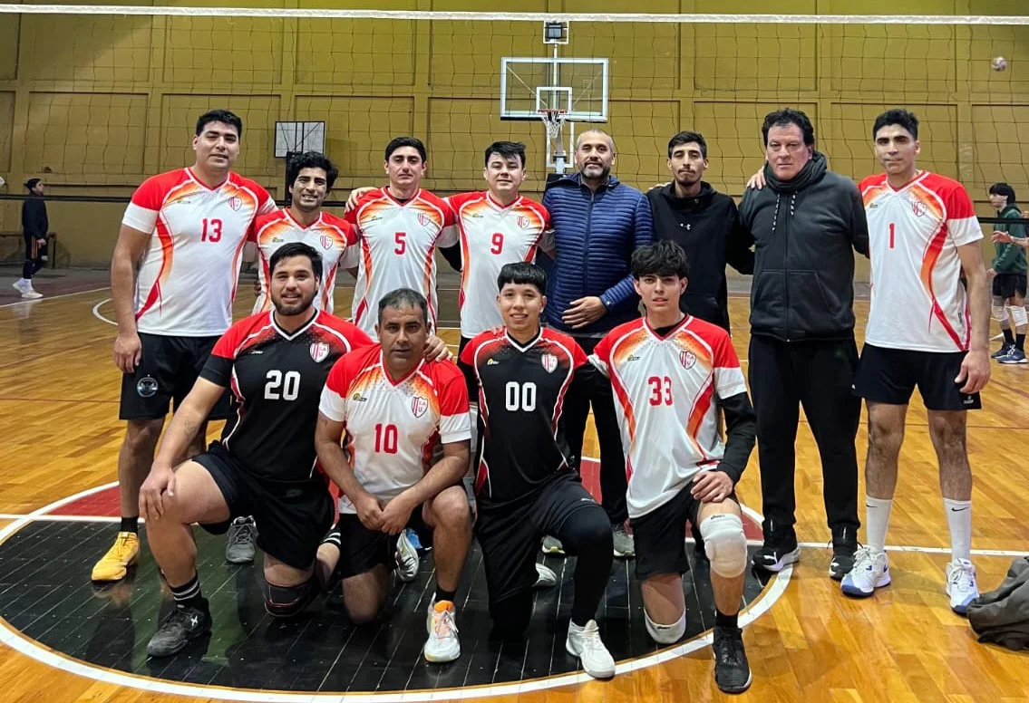 Equipo de Vóley del Club Unión de Malligasta de Chilecito (La Rioja).