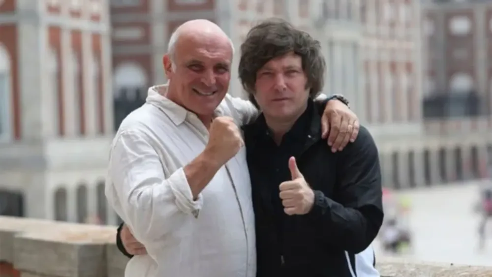  José Luis Espert y Javier Gerardo Milei.