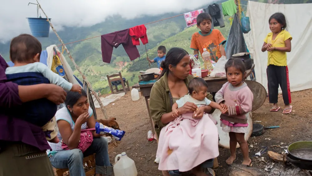 Mujeres argentinas en situaciones de pobreza.