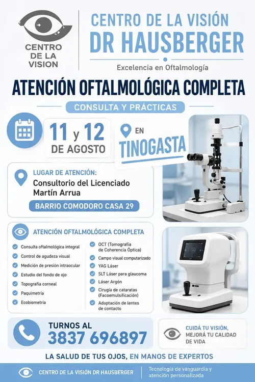 Centro de la Visión - 11 y 12 de agosto de 2026.