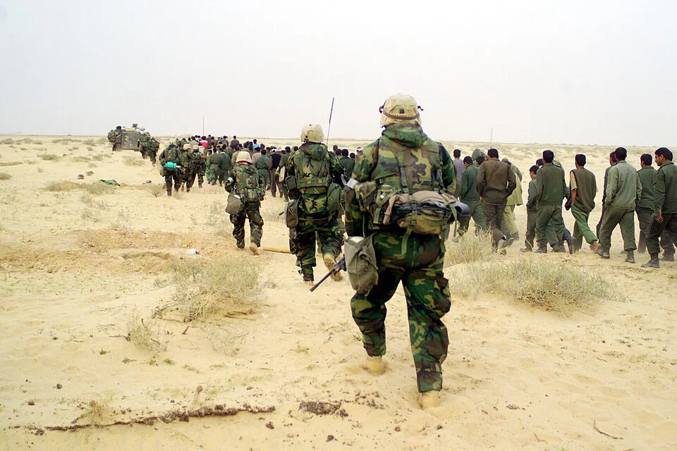 Marines de EE.UU. en Irák.