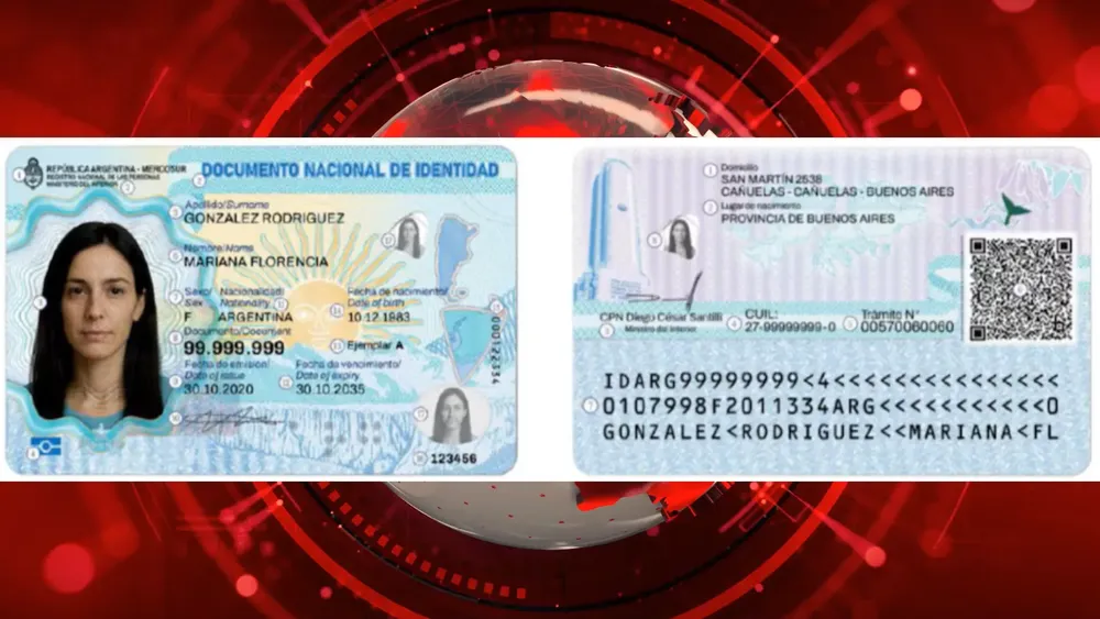 Nuevo DNI Argentino.