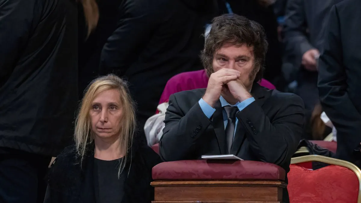 Karina Elizabeth Milei y Javier Gerardo Milei.