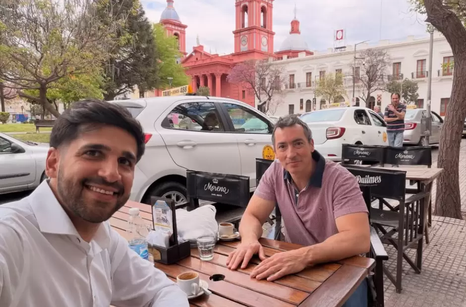 Tiago Puente y Javier Galán.
