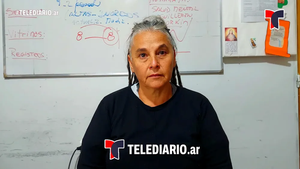 Sofía Bellido en TELEDIARIO. 