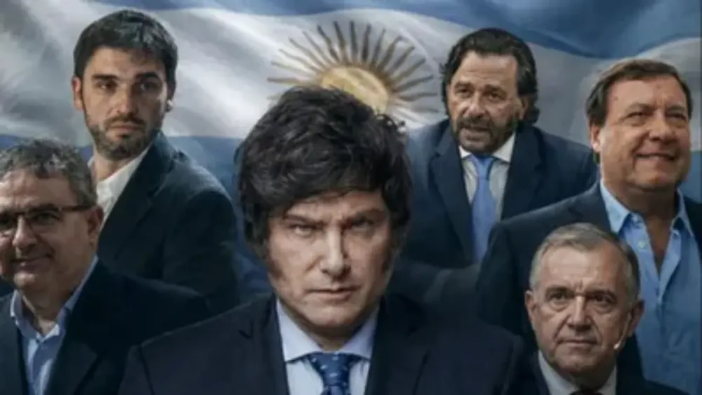 Gobernadores "peronistas" aliados de Javier Milei.