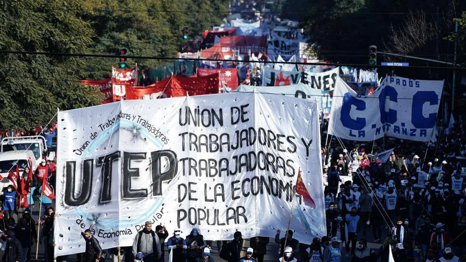 Unión de Trabajadores de la Economía Popular (UTEP).