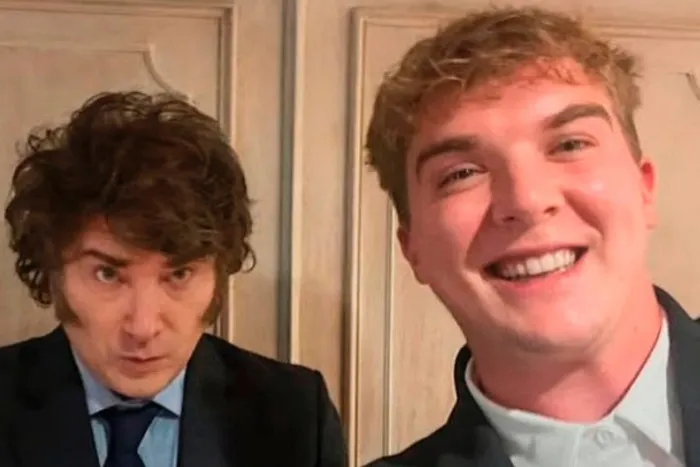 Javier Gerardo Milei y Hayden Davis.