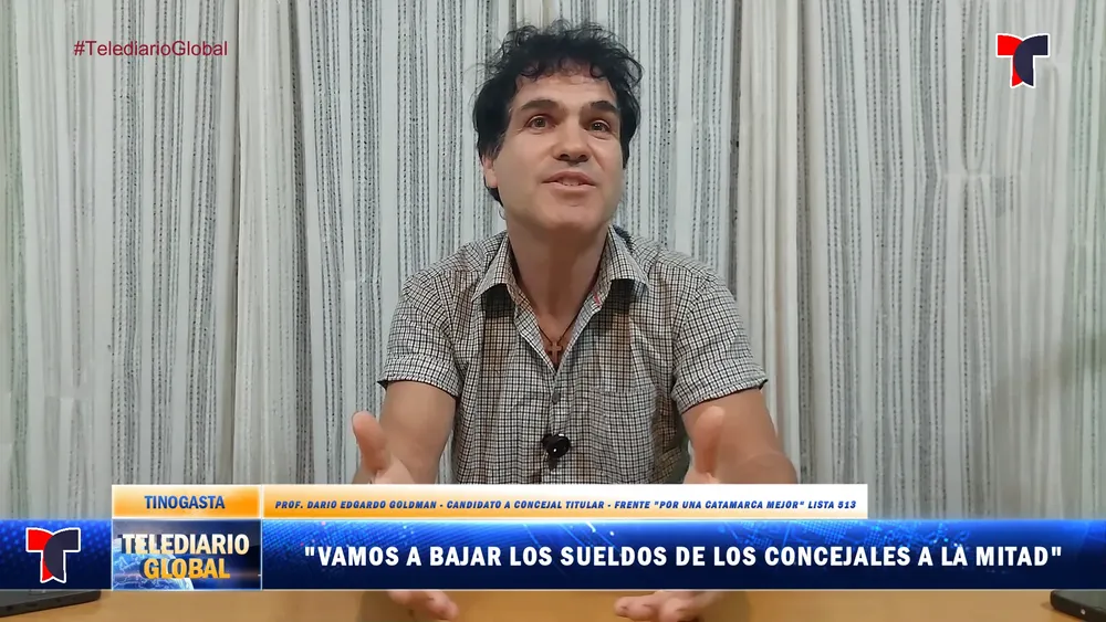 Dario Edgardo Goldman en Telediario Global.